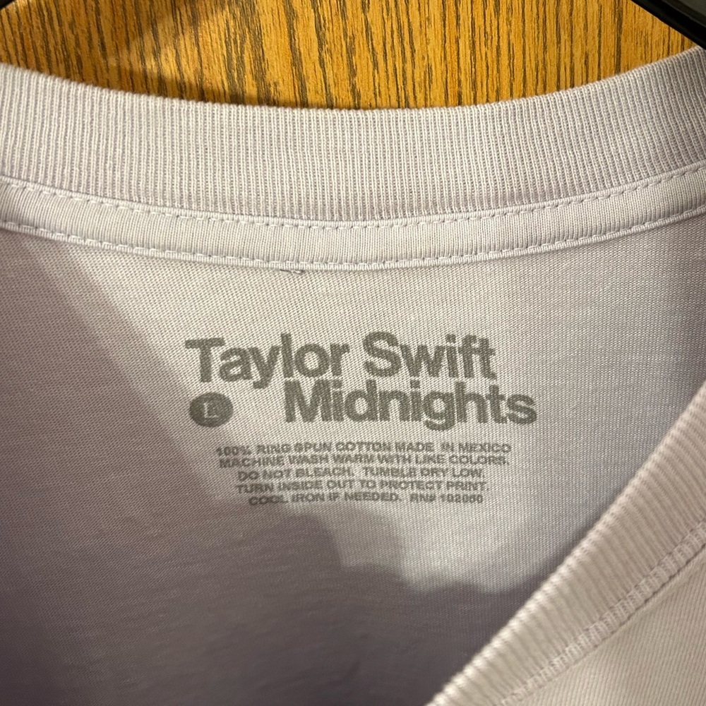Taylor Swift Midnights Lavender Haze Graphic Long Sleeve T-Shirt - Picture 3 of 5